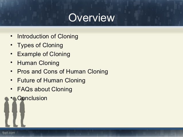 advantages of cloning reproductive cloning conclusion